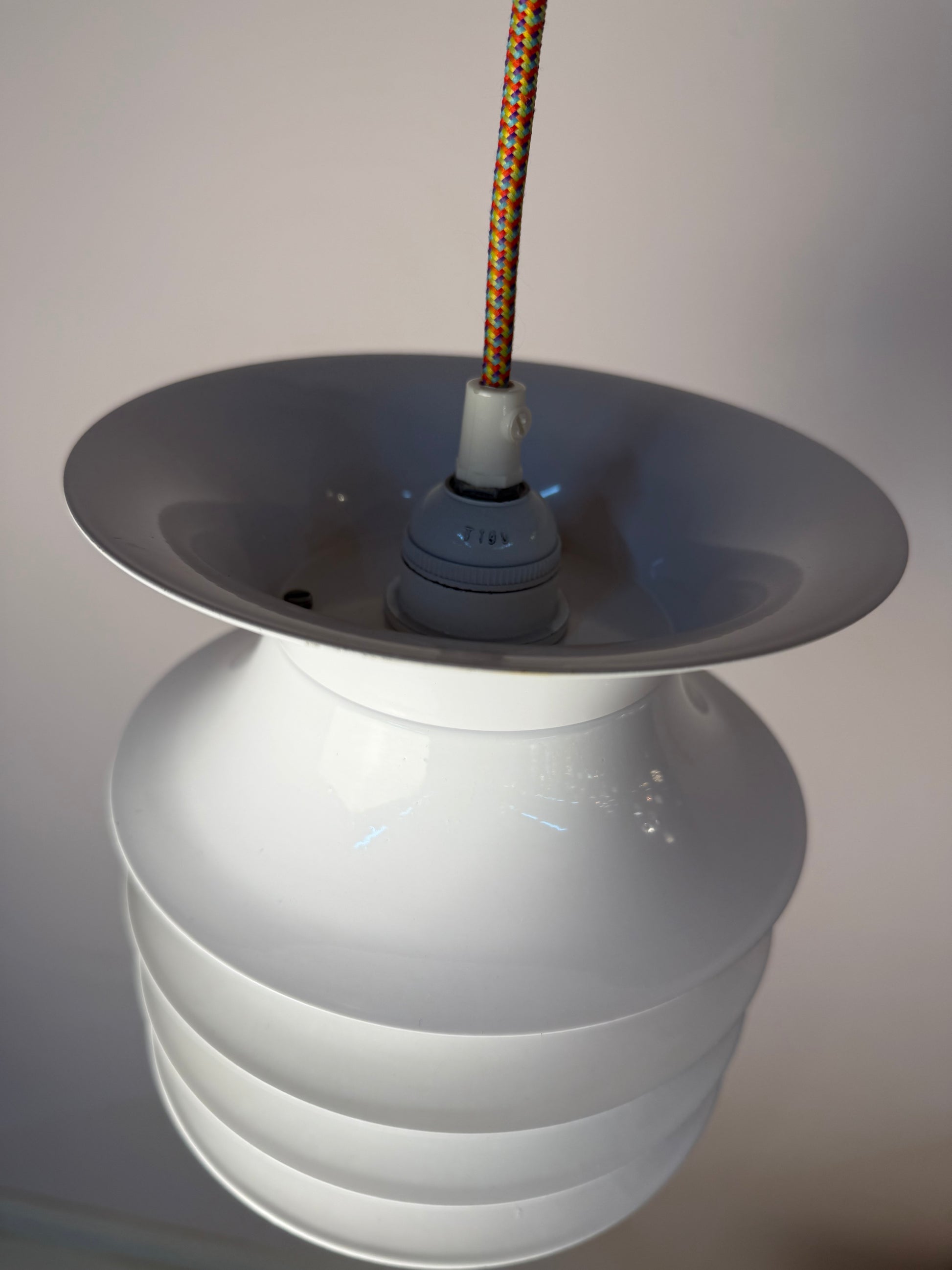 Lamellenlampe weiß aus Dänemark