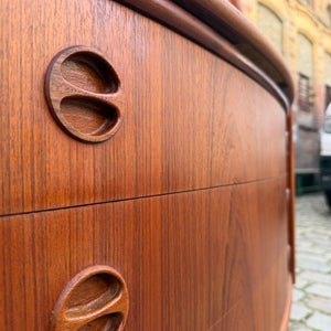 Sekretär Teak von Gunnar Falsig für Holstebro Møbelfabrik