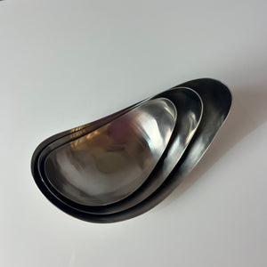 Set: Servierschalen Leaf von Helle Damkjær für Georg Jensen