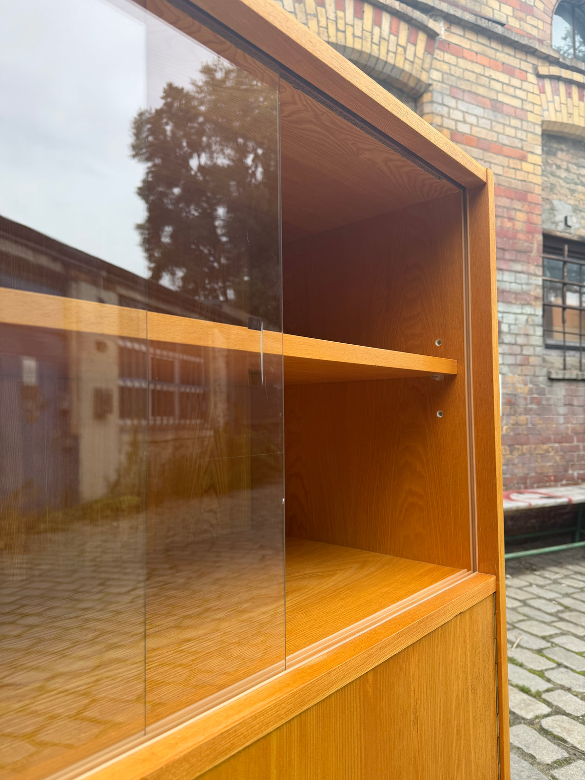 Highboard Typ 602/G Esche von Franz Ehrlich für Hellerau