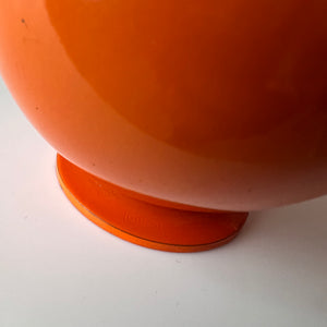 Kugelaschenbecher orange Chrom von Quist