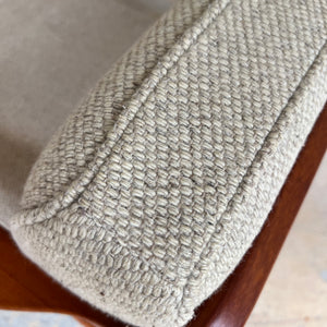 Sessel Teak & Wolle aus Dänemark