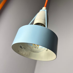Hängelampe Typ 16800 blau von Louis Poulsen  neu lackiert
