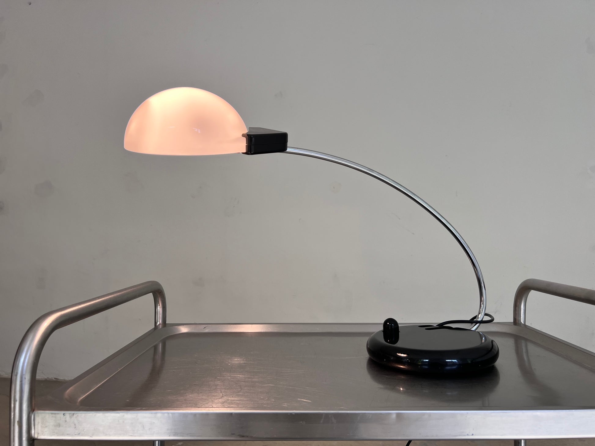 Tischlampe Dogale Modell 512 von Bruno Gecchelin für Oluce