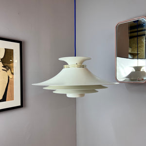 Lamellenlampe weiß von Jeka