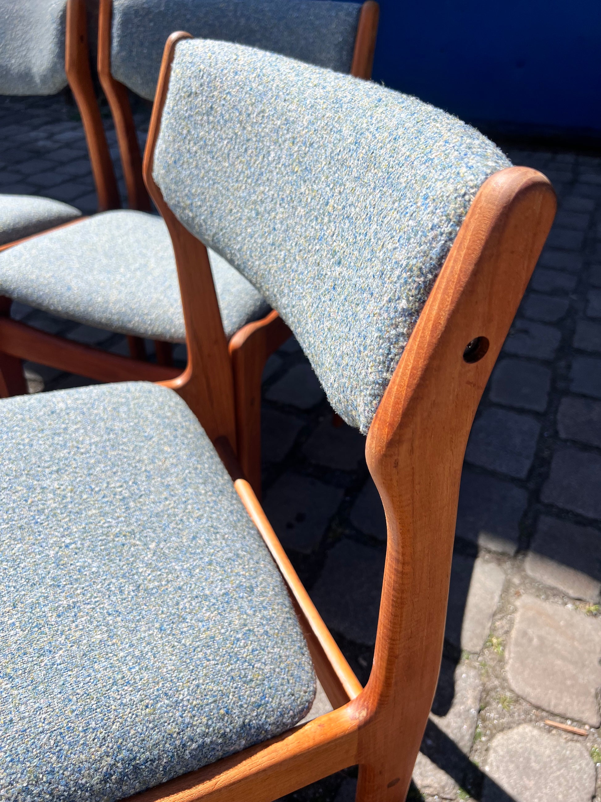 Set: 4x Esszimmerstuhl von Erik Buch