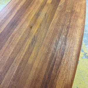 Esstisch Teak mit Metallbeinen