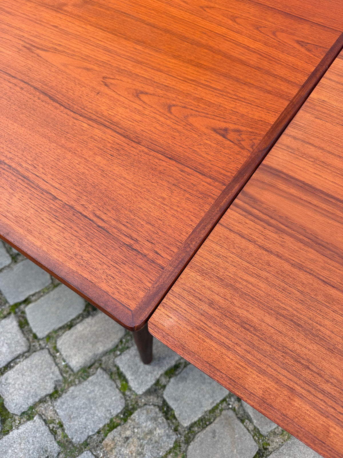 Ausziehbarer Esstisch Teak aus Dänemark