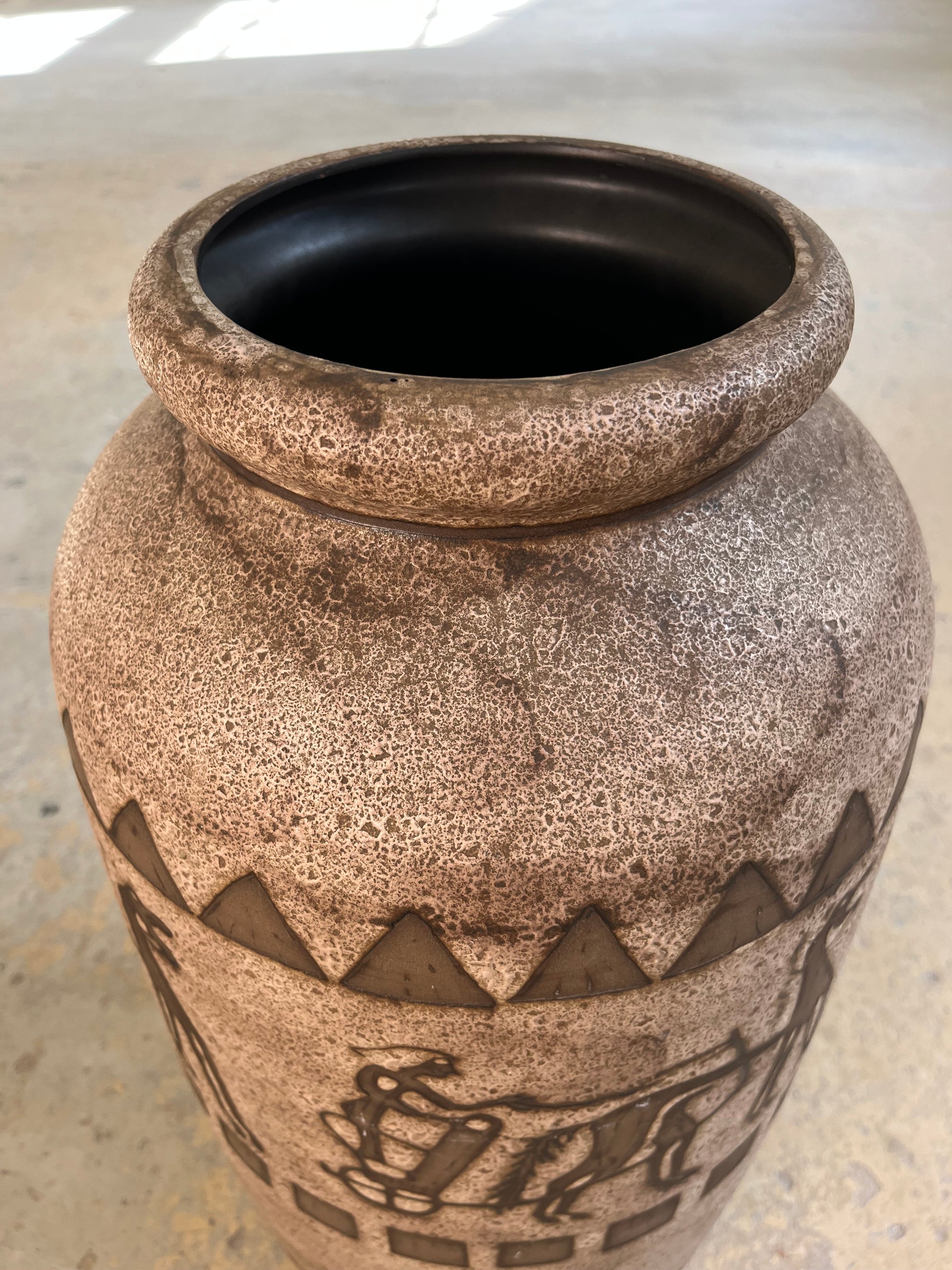 Bodenvase Ägina 124 von Ceramano West Germany