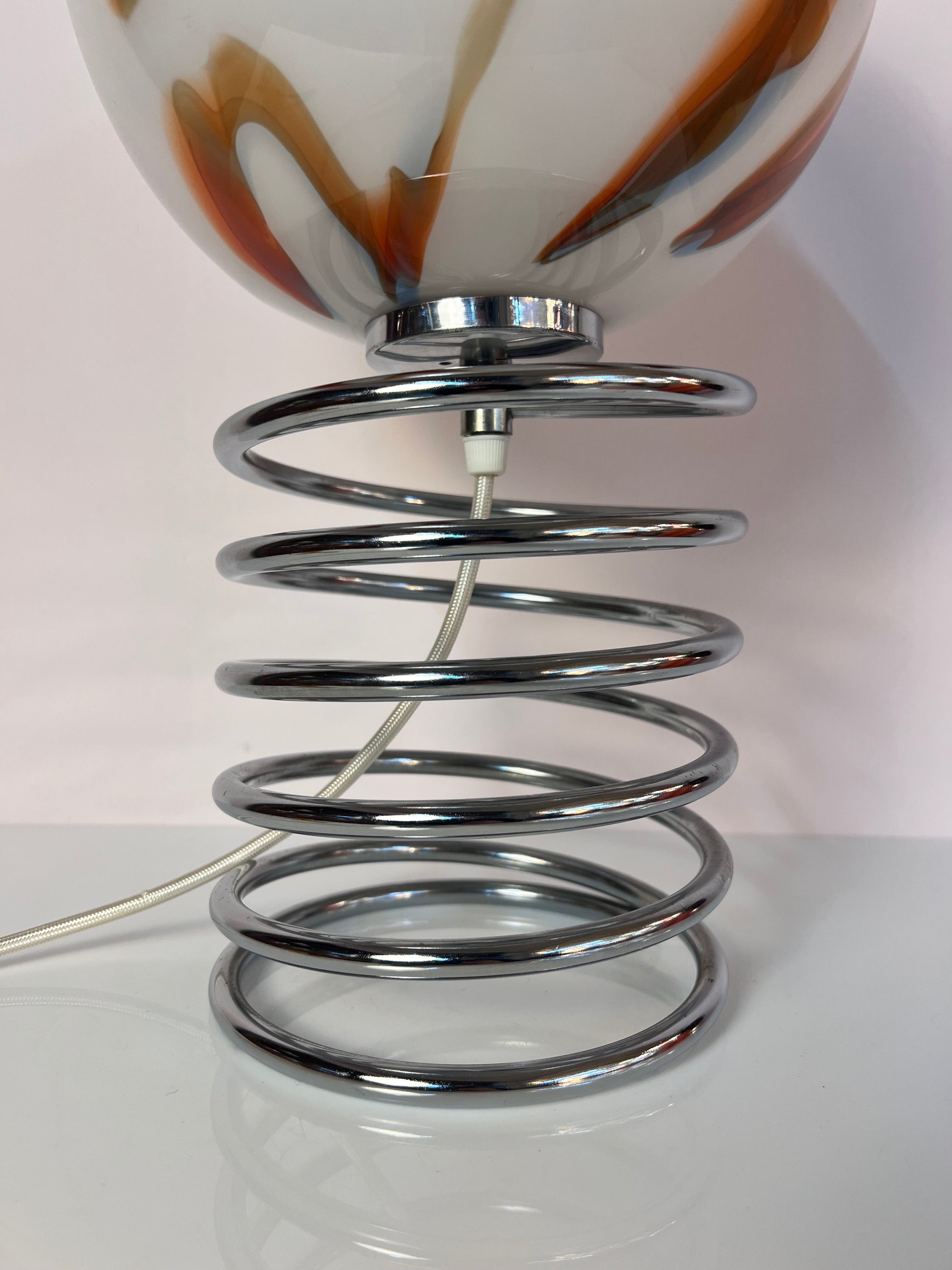 Tischlampe Spirale von Ingo Maurer für Honsel