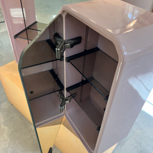 Set: Spiegelschrank rosa von Duscholux