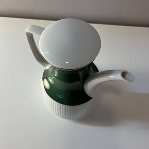 Kaffeekanne Modulation Secunda grün von Tapio Wirkkala für Rosenthal