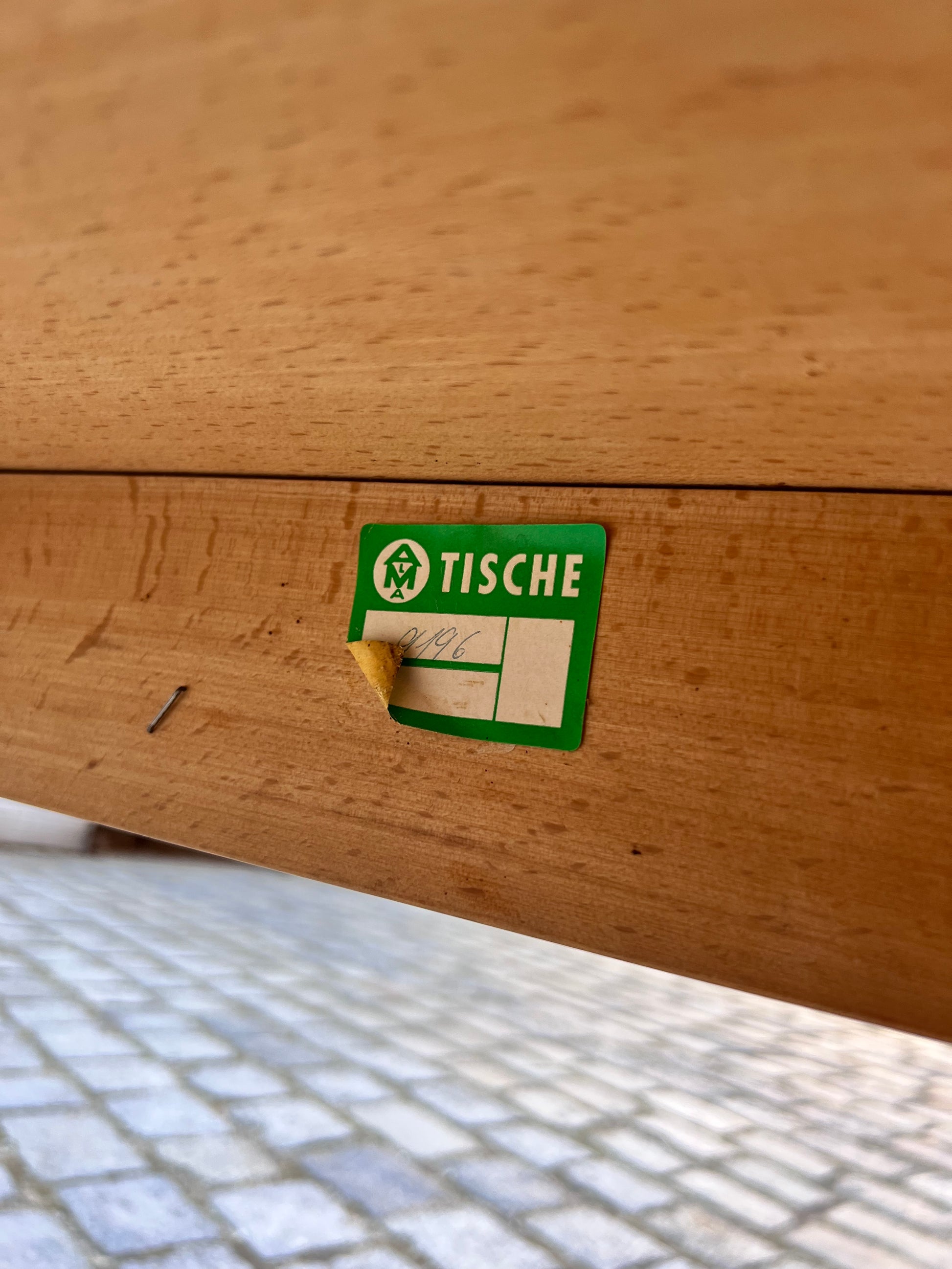 Ausziehbarer Esstisch Buche von Alma Tische