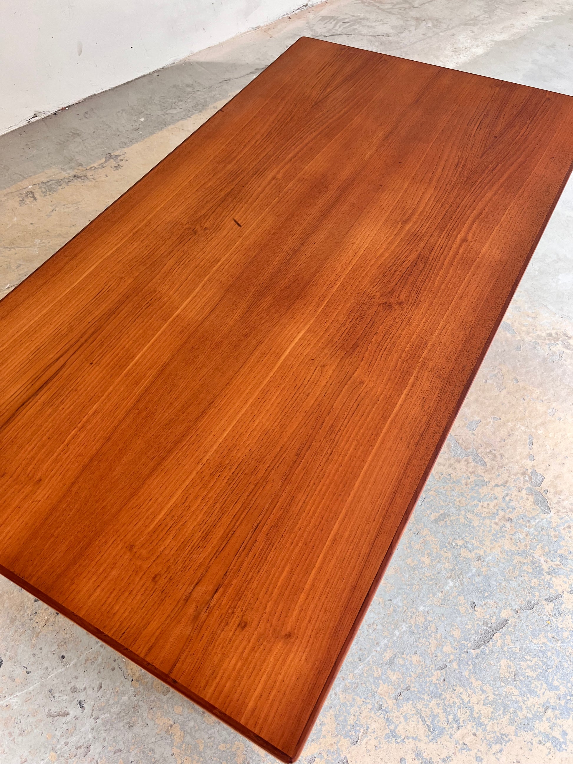 Freistehender Schreibtisch Teak aus Dänemark Sigh & Søns Møbler