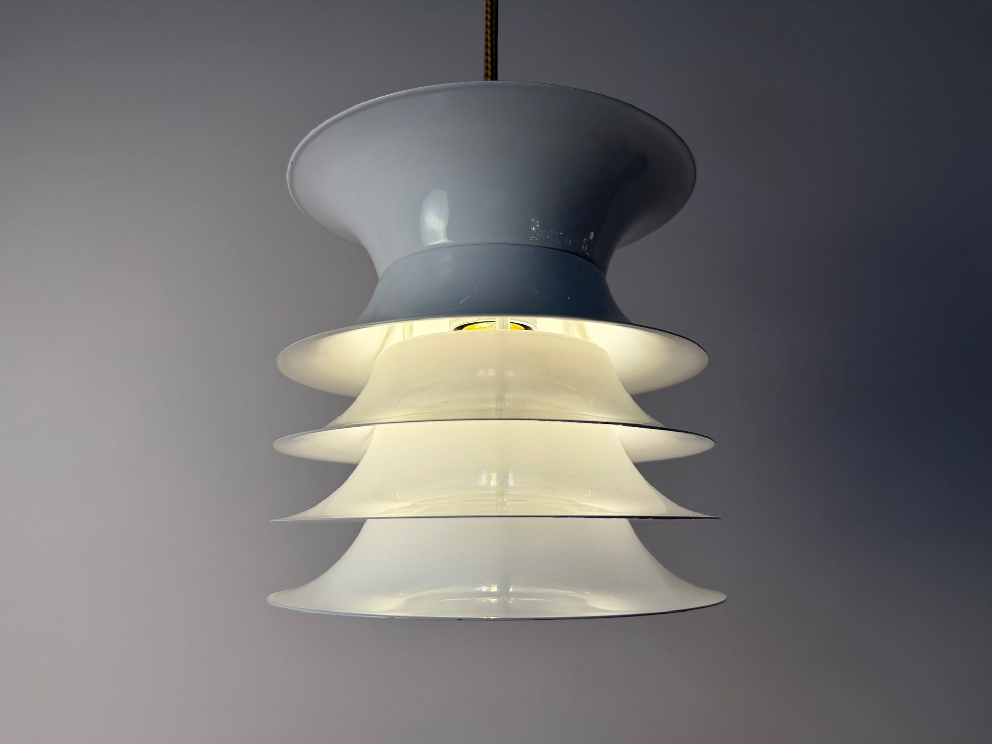 Lamellenlampe weiß aus Dänemark