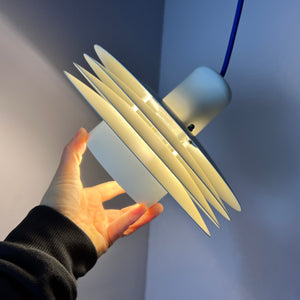 Lamellenlampe Typ 763 weiß von Horn