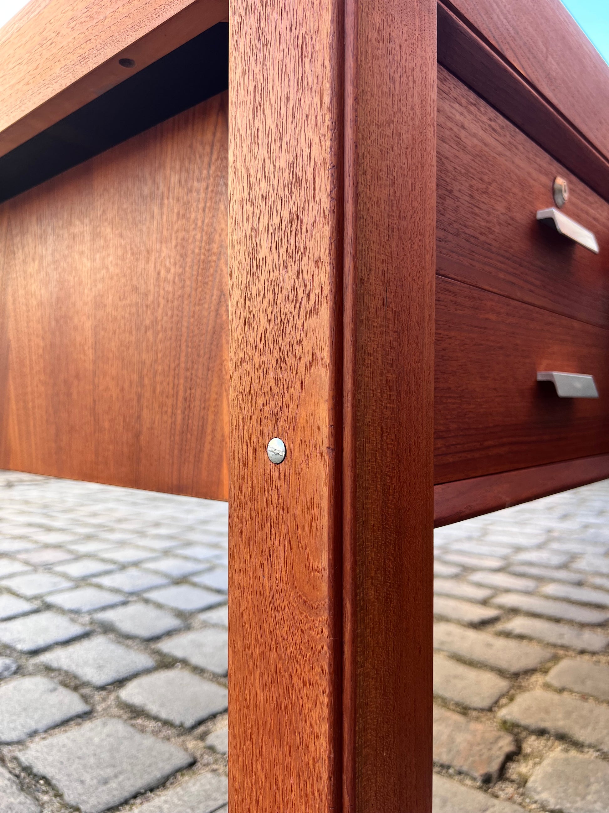 Doppel-Schreibtisch Teak von Erik Brouer für Brouer Møbelfabrik