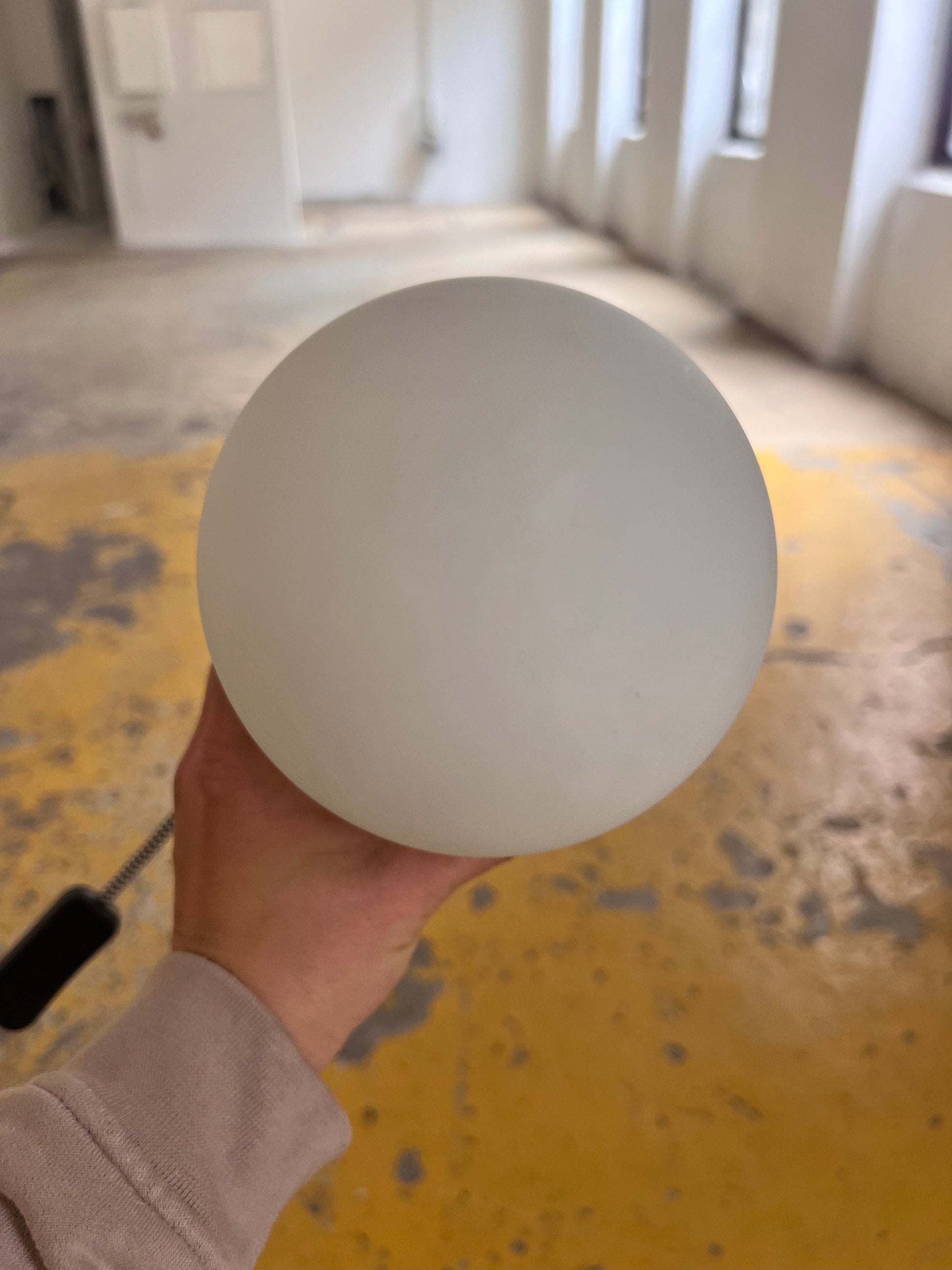 Tischlampe Opalkugel