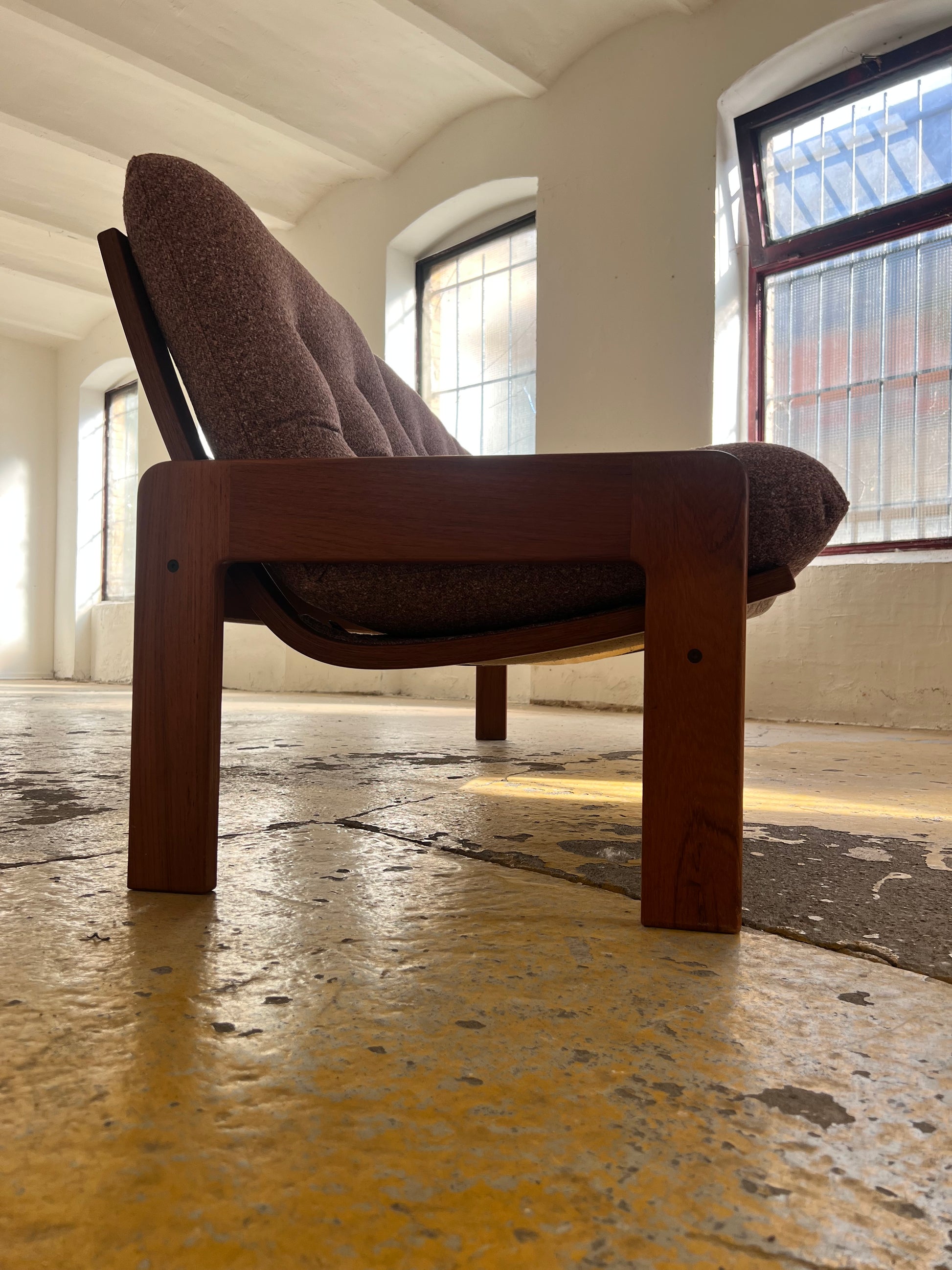 Set: Sofa mit Hocker mauve von Yngve Ekström für Swedese