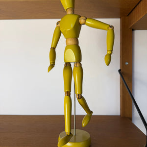 Mannequin Modellfigur gelb aus Dänemark