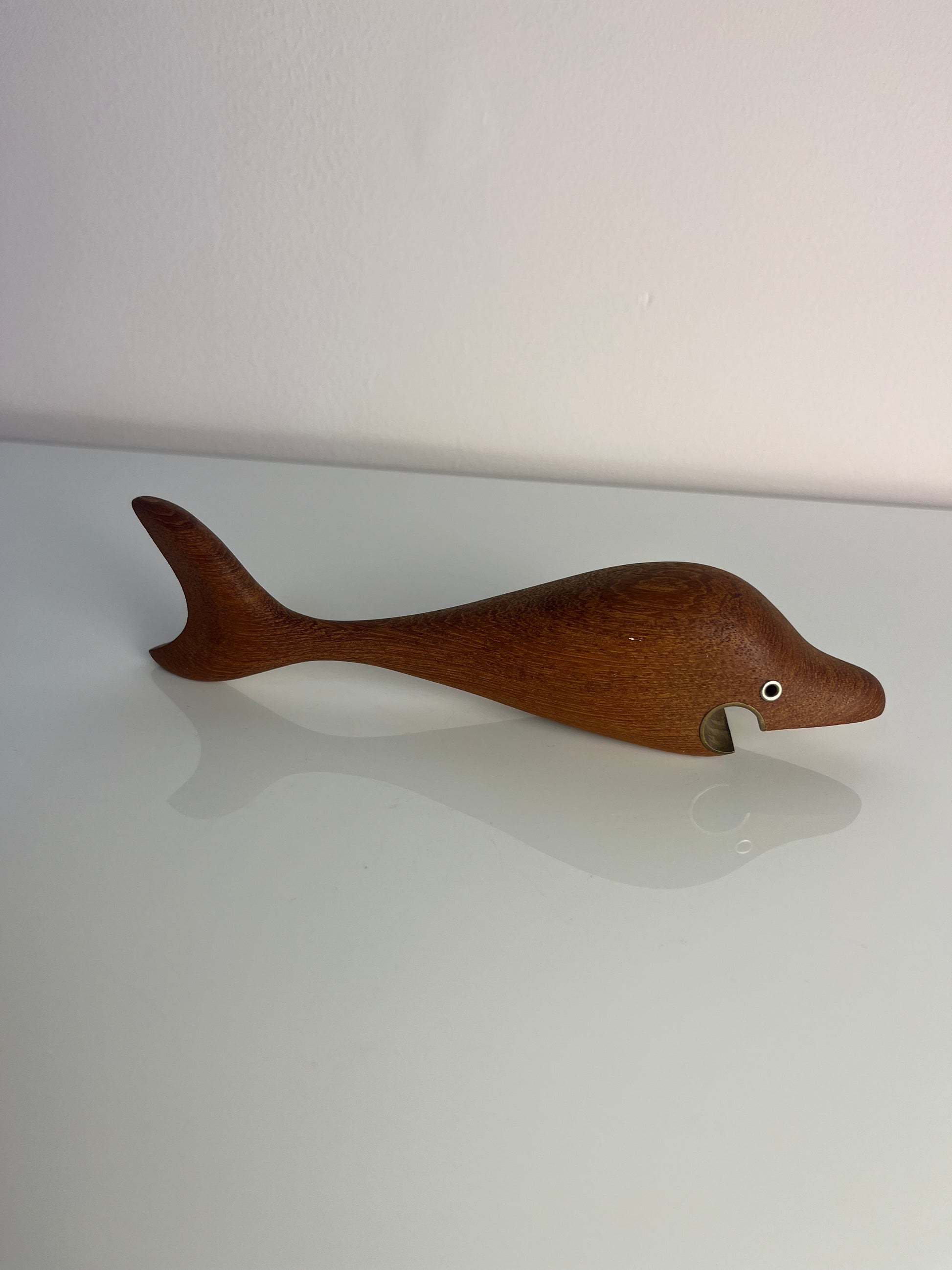 Flaschenöffner Fisch Teak aus Dänemark