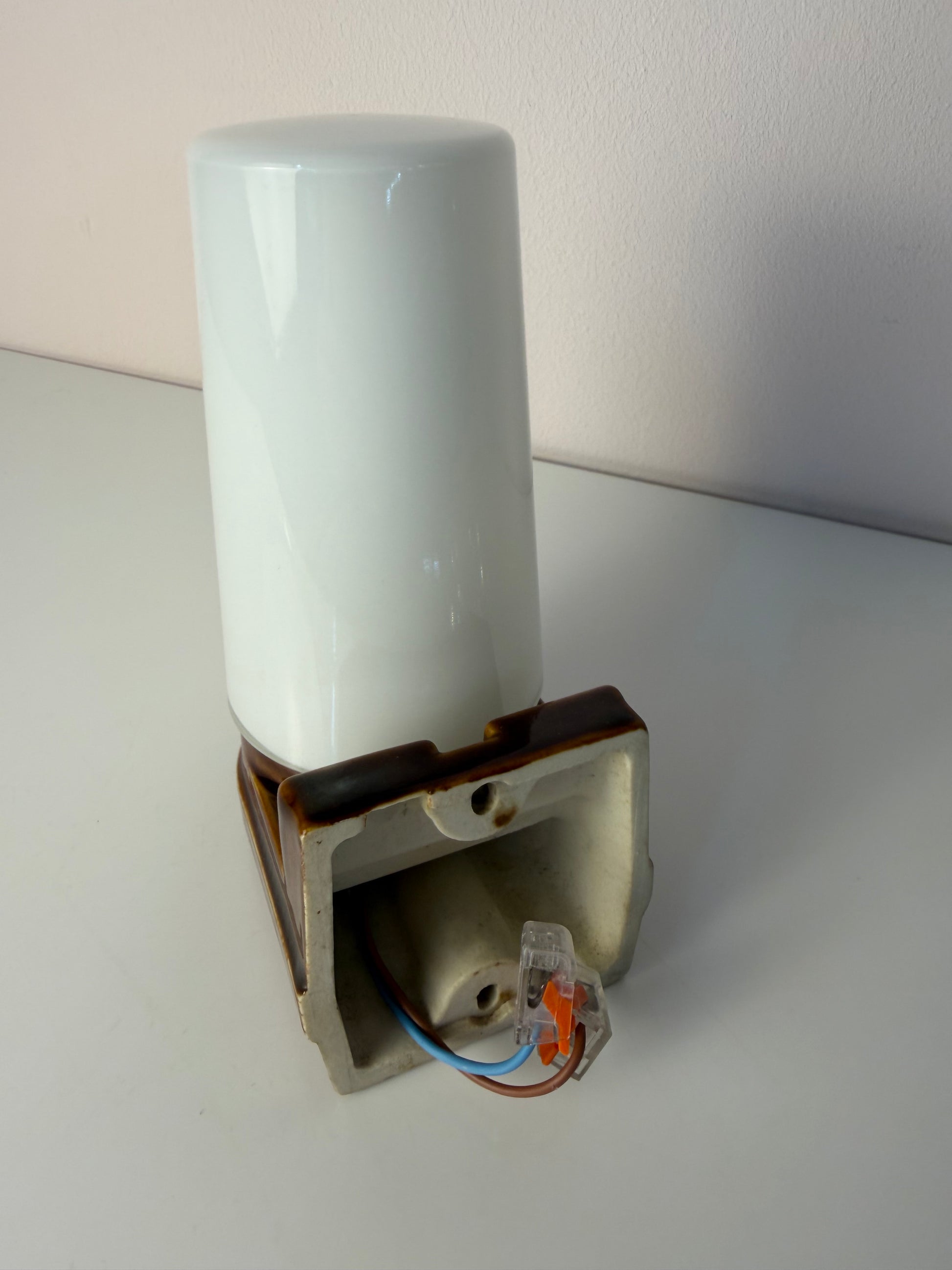 Wandlampe Modell 6080 braun von Sigvard Bernadotte für Ifö