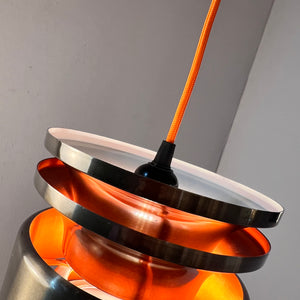 Hängelampe anthrazit orange von Carl Thore für Granhaga