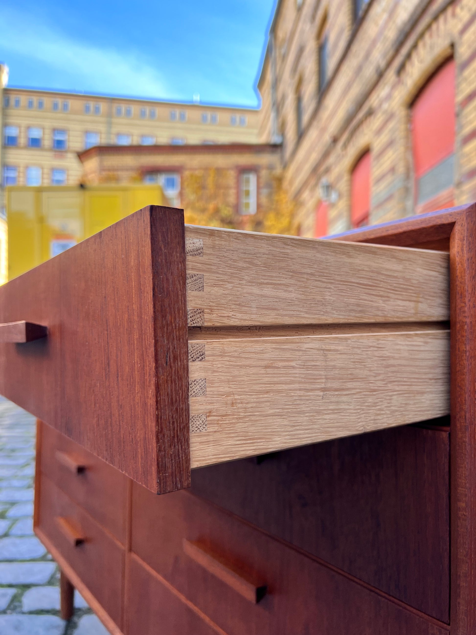 Doppelkommode Teak aus Dänemark