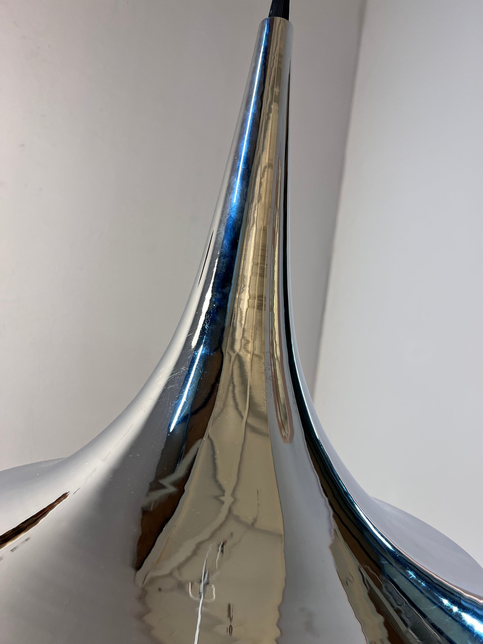 Trichterlampe Chrom Halo Tech Design