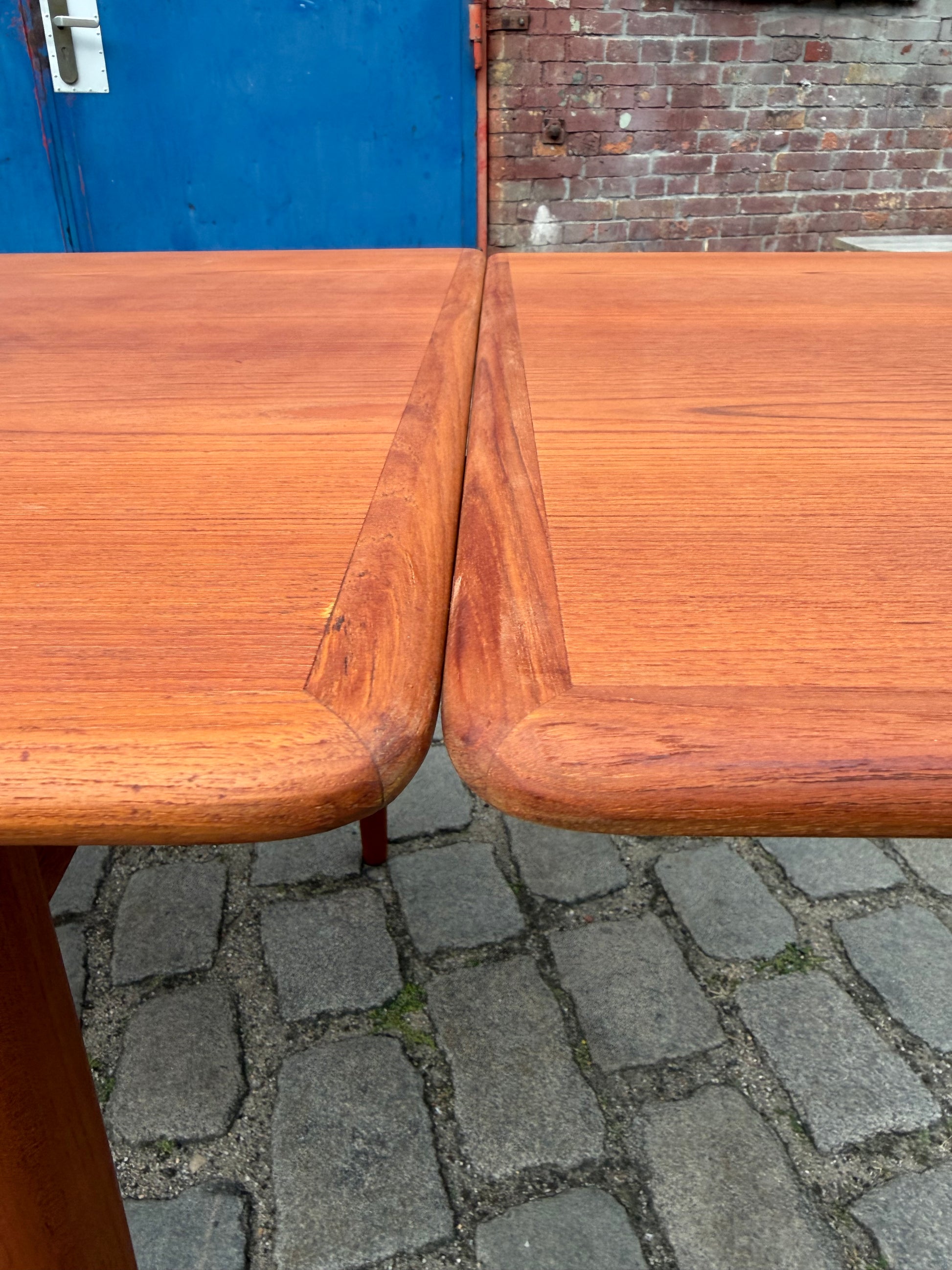 Ausziehbarer Esstisch Teak aus Dänemark