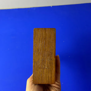 Zweiarmiger Kerzenständer Teak