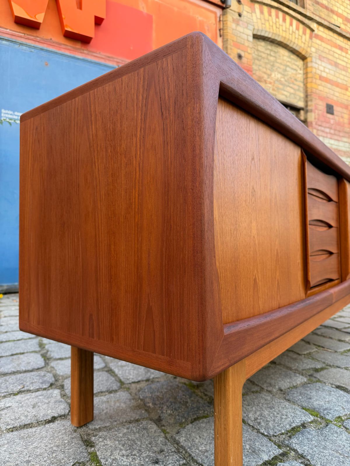 Sideboard Teak von Burchardt Nielsen für Dyrlund