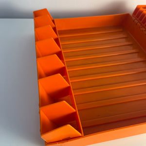 Aufklappbarer Geschirrabtropfer orange von Rhenanit