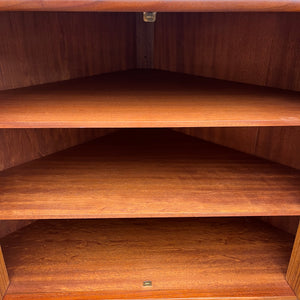 Eckschrank Teak von Aulum Møbelfabrik