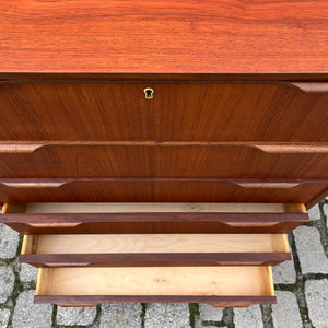 Kommode Tallboy Teak aus Dänemark