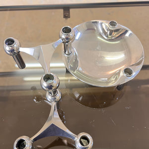 Set: 2 Kerzenständer und 1 Schale von Stoff & Nagel