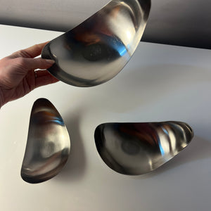 Set: Servierschalen Leaf von Helle Damkjær für Georg Jensen