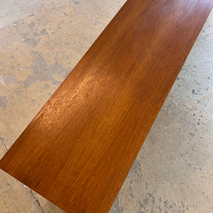 Sideboard Regal Nussbaum mit neuen Chromfüßen