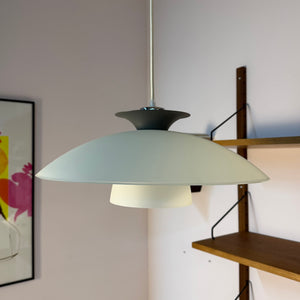 Lamellenlampe Typ T1648 Milchglas von Belid