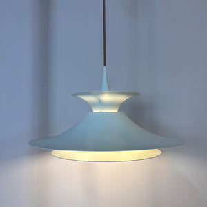 Lamellenlampe 'Radius' weiß von Erik Blaslev für Fog & Mørup