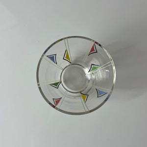 Bowle-Set: 9 Gläser und 1 Terrine bedrucktes Glas