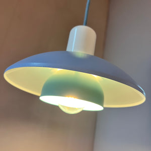 Lamellenlampe Typ 728 neu lackiert von Horn