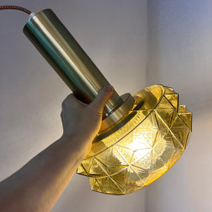 Hängelampe gold Glas von Vitrika