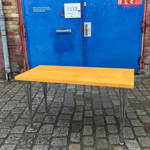 Klubtisch 602/V Esche von Franz Ehrlich für Hellerau UPCYCLING