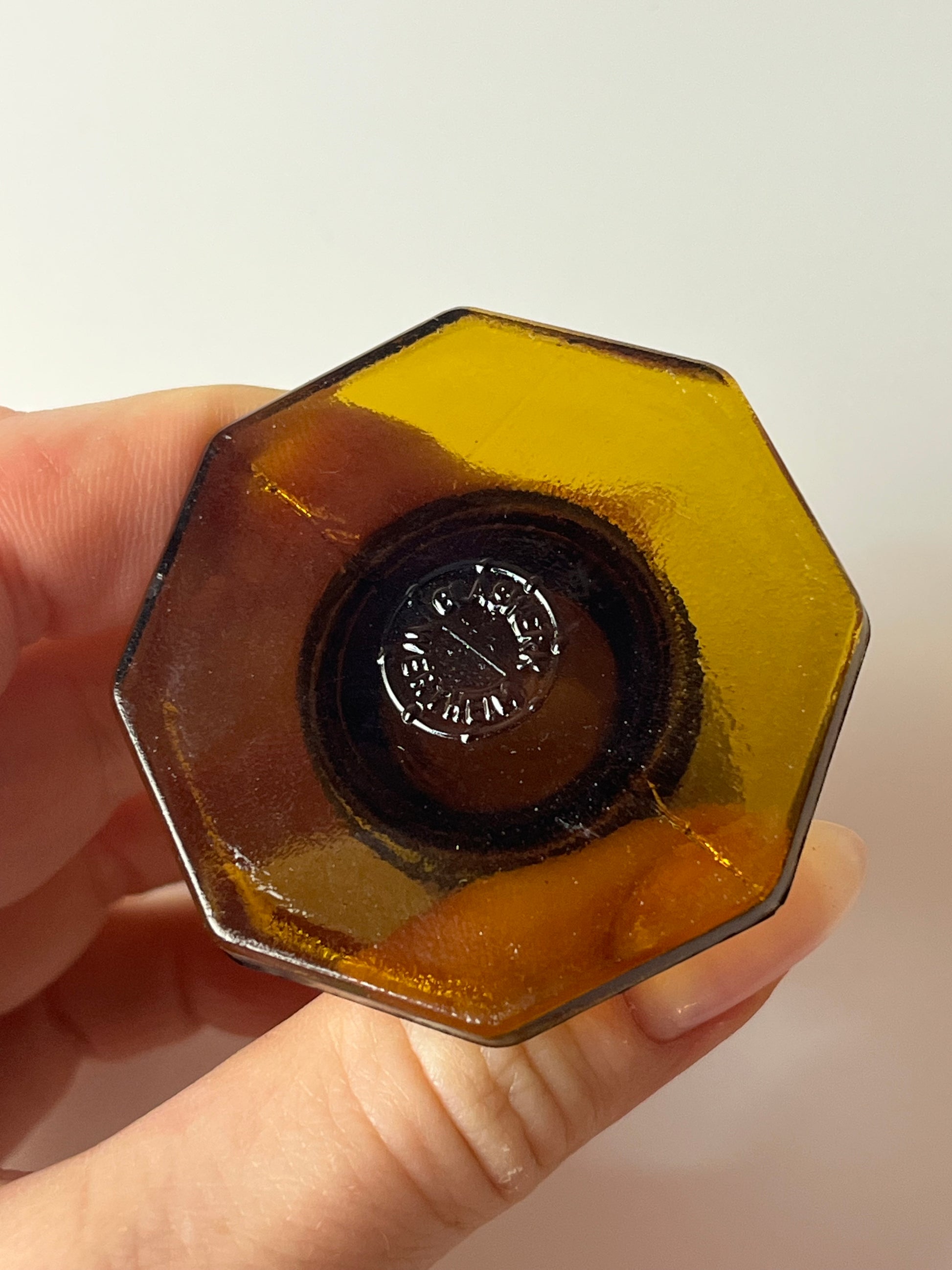 Apothekerglas braun von Glaswerk Wertheim