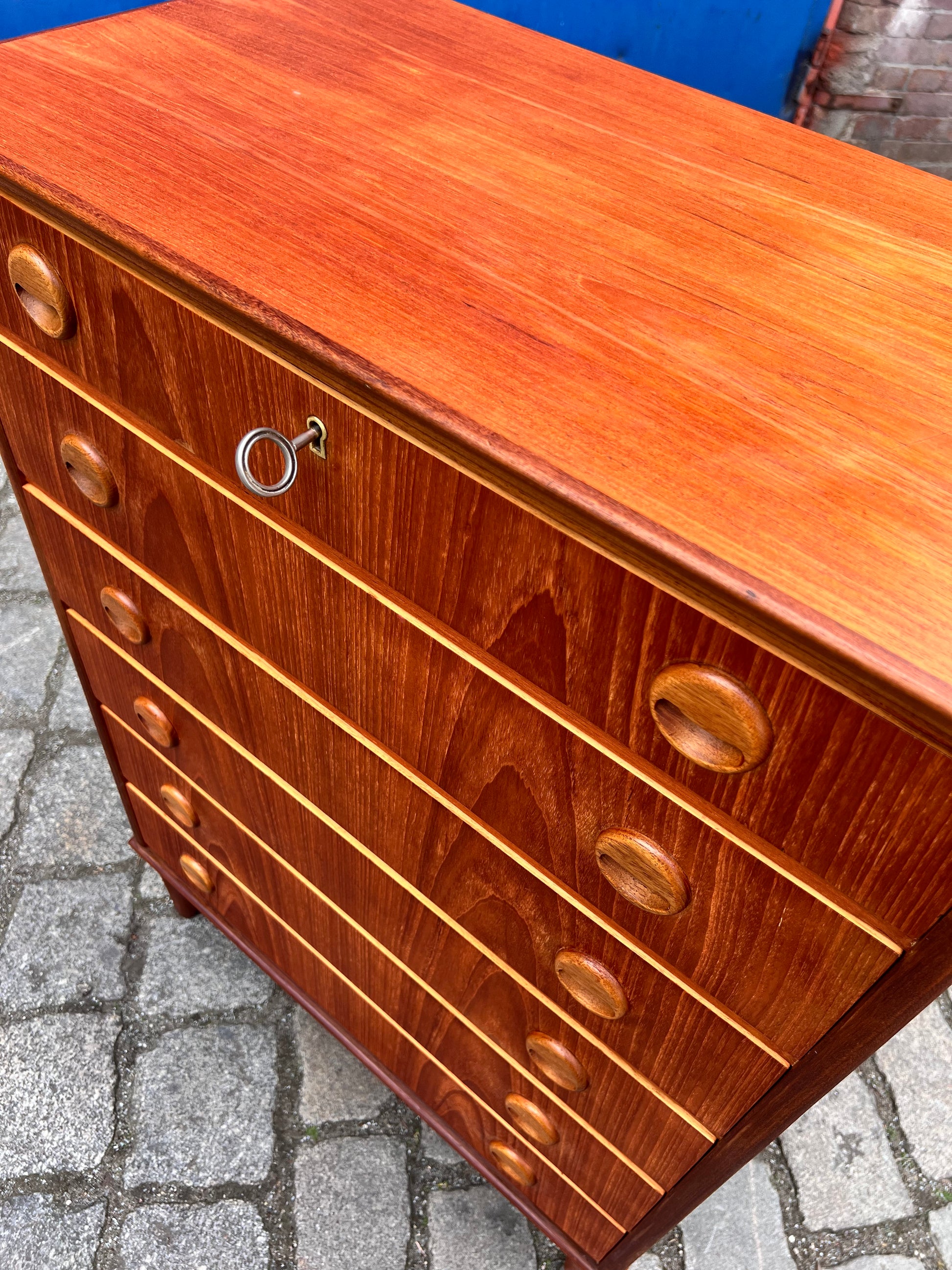 Kommode Teak von Kai Kristiansen aus Dänemark