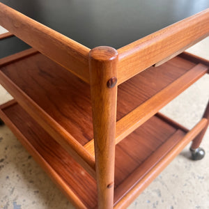Barwagen Teak von Nissen Dänemark