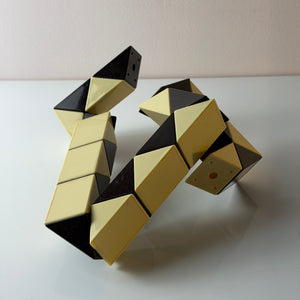 Original Rubik's Snake - Zauberschlange schwarz weiß