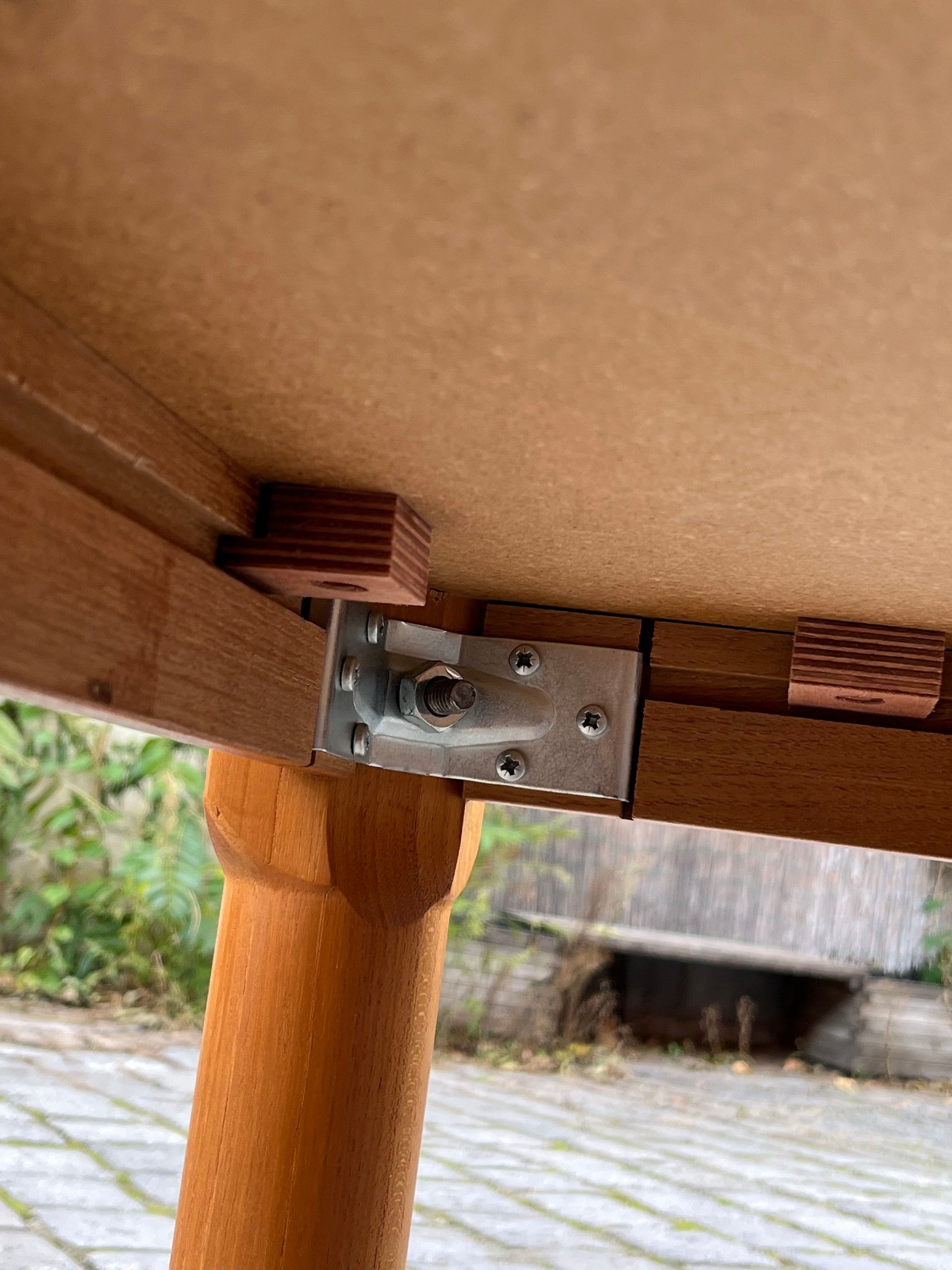 Couchtisch Teak Fliesen von Tue Poulsen für Haslev
