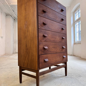 Kommode Tallboy Eiche von Poul Volther für FDB Møbler